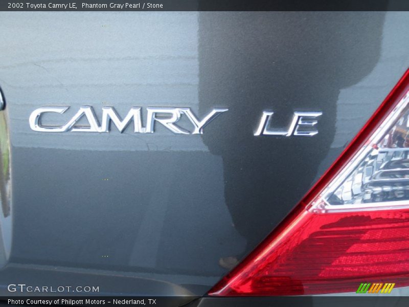 Phantom Gray Pearl / Stone 2002 Toyota Camry LE