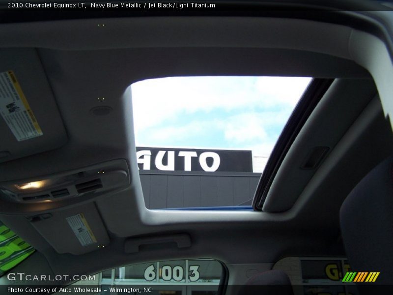 Navy Blue Metallic / Jet Black/Light Titanium 2010 Chevrolet Equinox LT