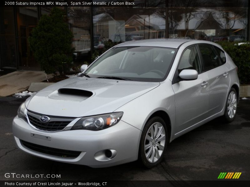 Spark Silver Metallic / Carbon Black 2008 Subaru Impreza WRX Wagon