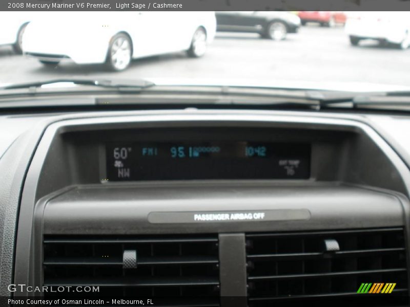 Light Sage / Cashmere 2008 Mercury Mariner V6 Premier
