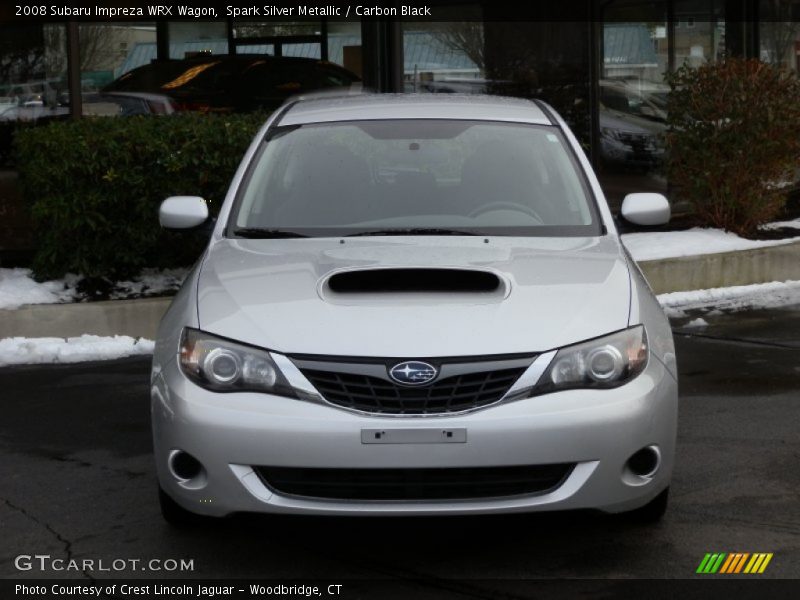 Spark Silver Metallic / Carbon Black 2008 Subaru Impreza WRX Wagon