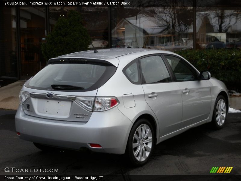 Spark Silver Metallic / Carbon Black 2008 Subaru Impreza WRX Wagon