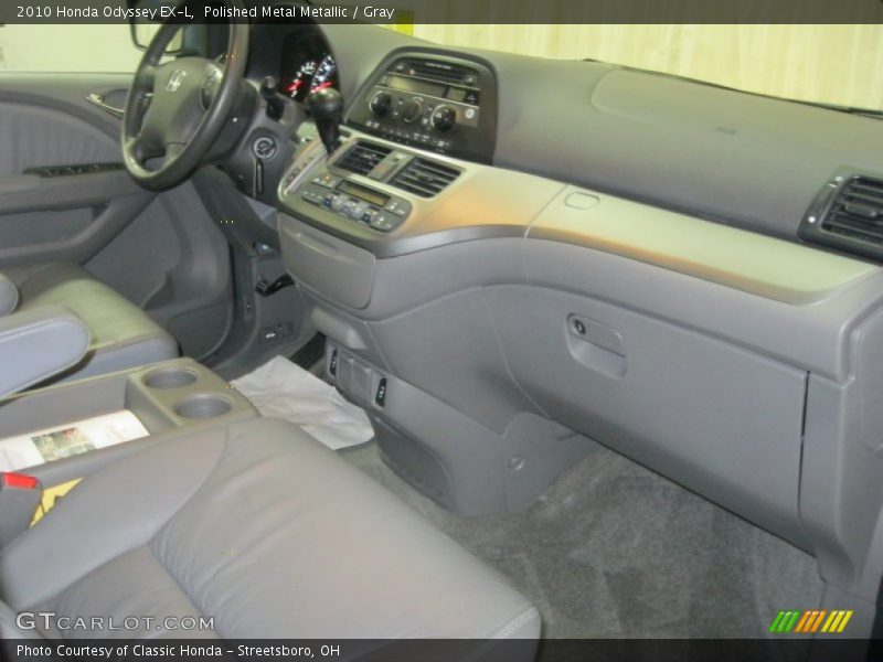 Polished Metal Metallic / Gray 2010 Honda Odyssey EX-L