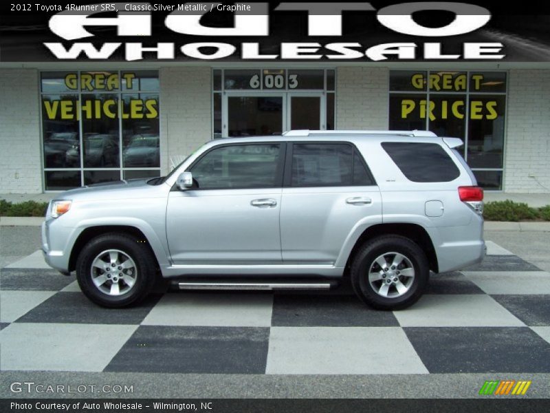 Classic Silver Metallic / Graphite 2012 Toyota 4Runner SR5