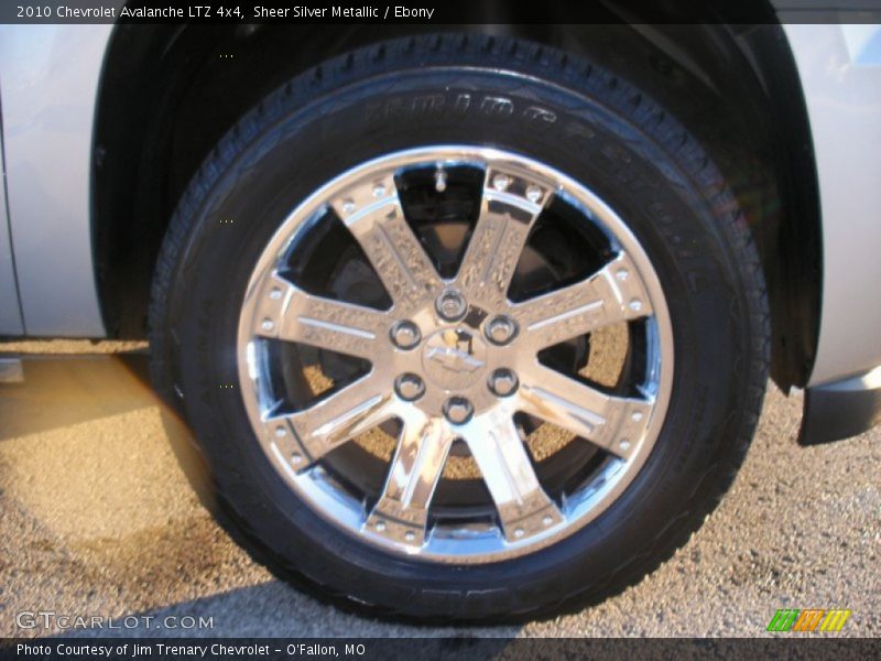 Sheer Silver Metallic / Ebony 2010 Chevrolet Avalanche LTZ 4x4