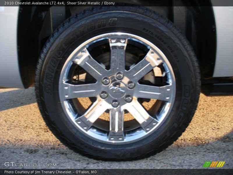 Sheer Silver Metallic / Ebony 2010 Chevrolet Avalanche LTZ 4x4