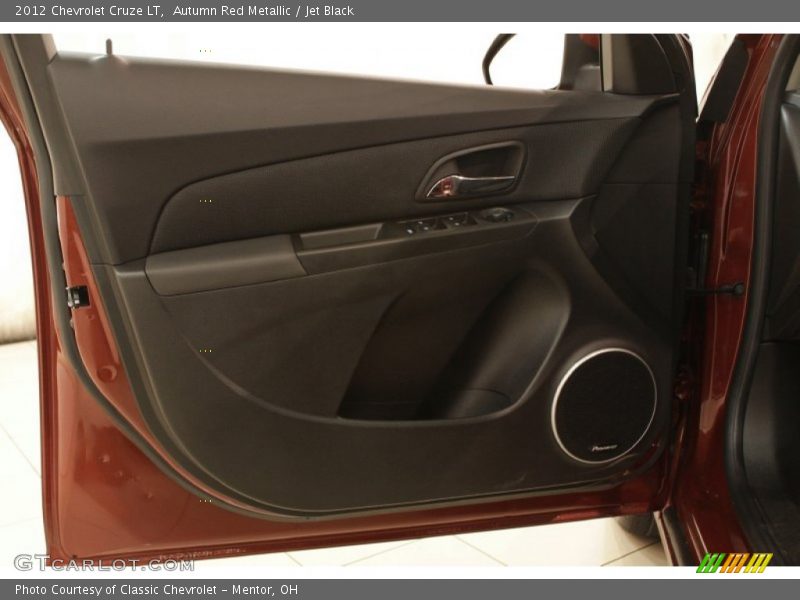 Autumn Red Metallic / Jet Black 2012 Chevrolet Cruze LT