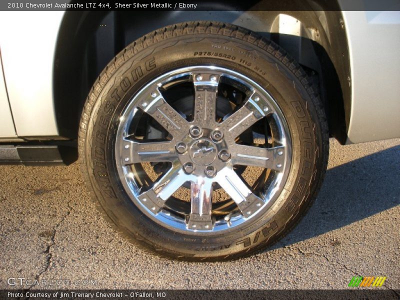Sheer Silver Metallic / Ebony 2010 Chevrolet Avalanche LTZ 4x4
