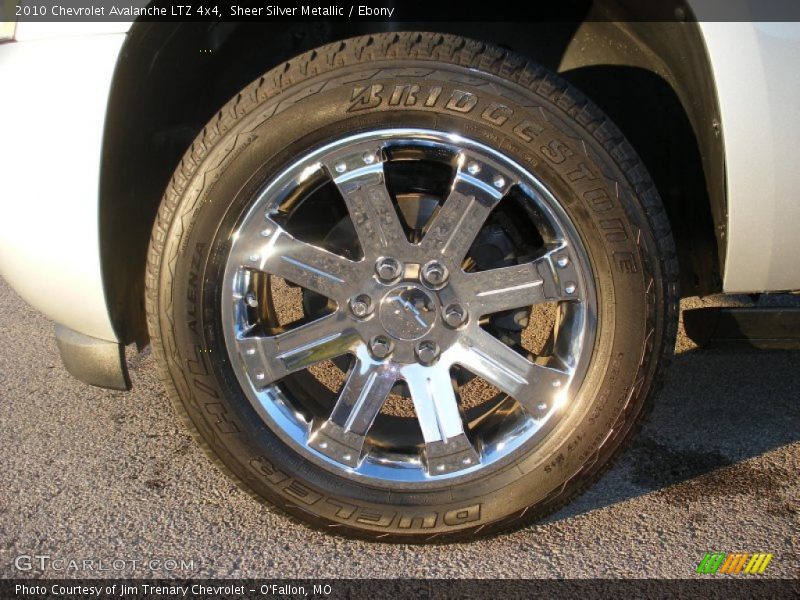 Sheer Silver Metallic / Ebony 2010 Chevrolet Avalanche LTZ 4x4