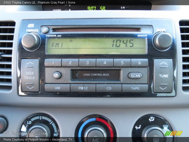 Phantom Gray Pearl / Stone 2002 Toyota Camry LE