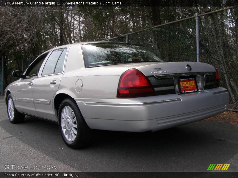 Smokestone Metallic / Light Camel 2009 Mercury Grand Marquis LS