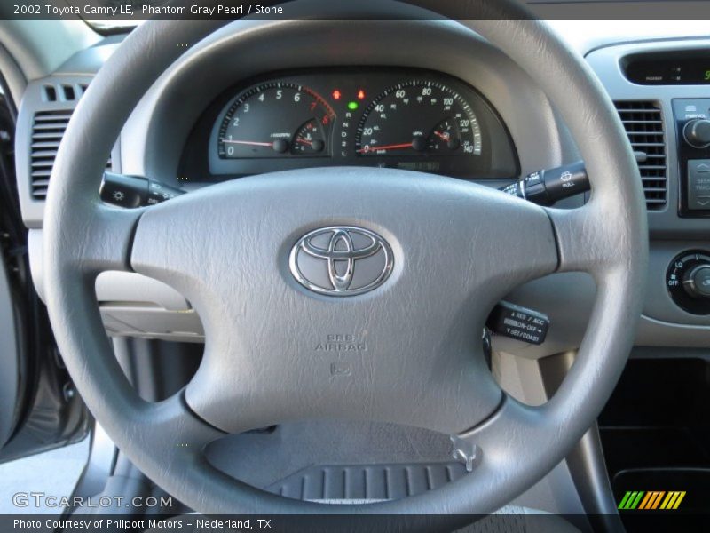 Phantom Gray Pearl / Stone 2002 Toyota Camry LE
