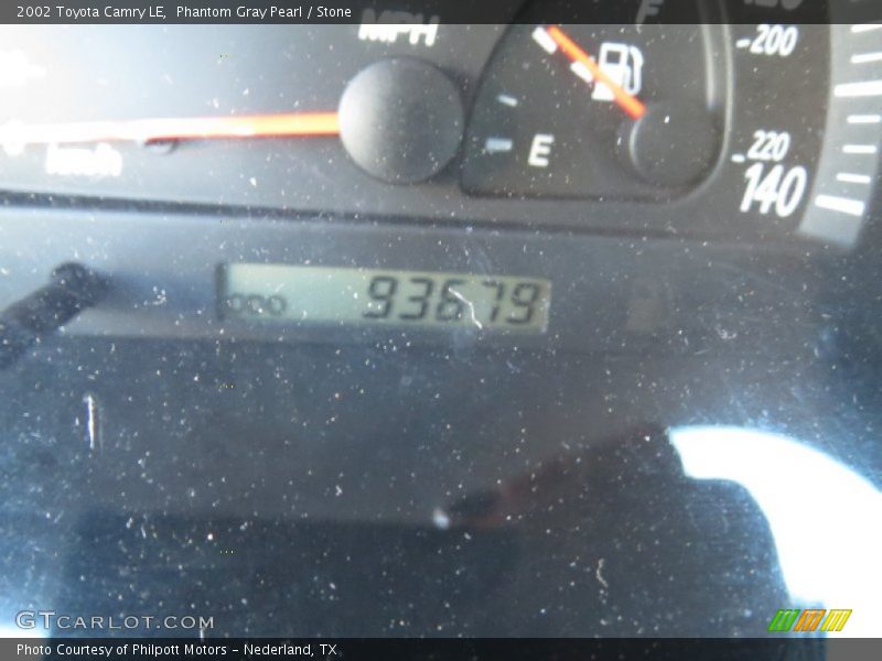 Phantom Gray Pearl / Stone 2002 Toyota Camry LE