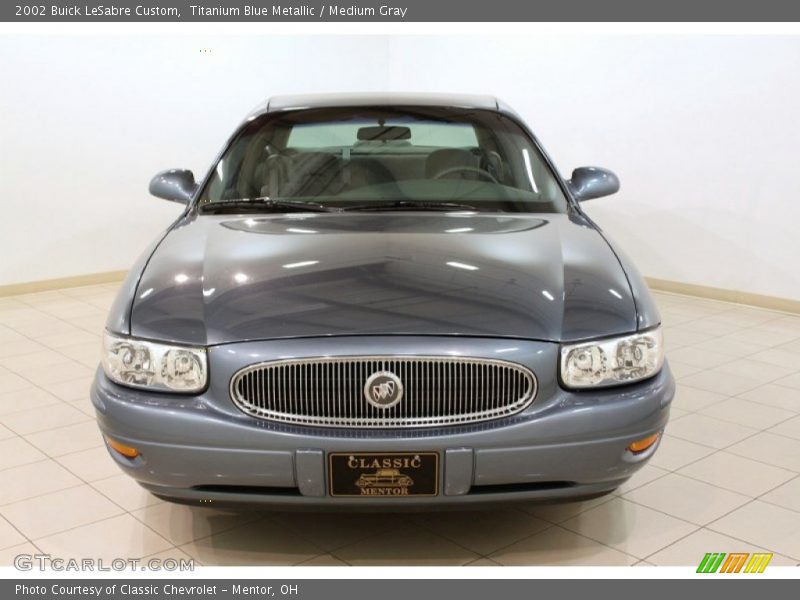 Titanium Blue Metallic / Medium Gray 2002 Buick LeSabre Custom