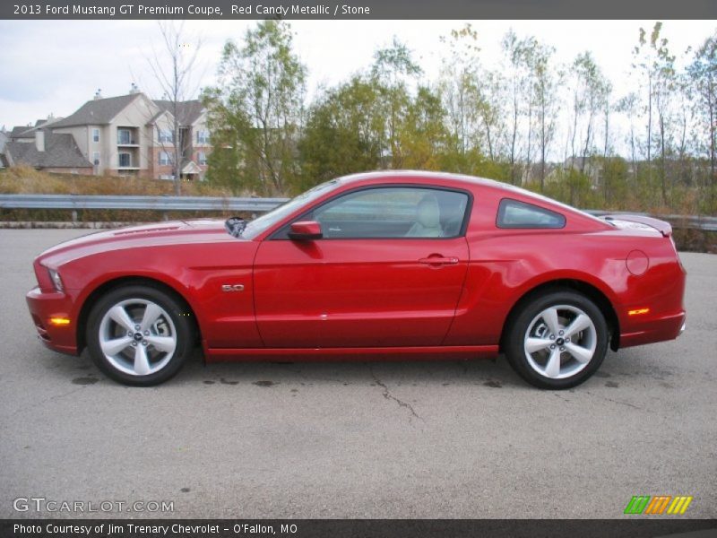  2013 Mustang GT Premium Coupe Red Candy Metallic