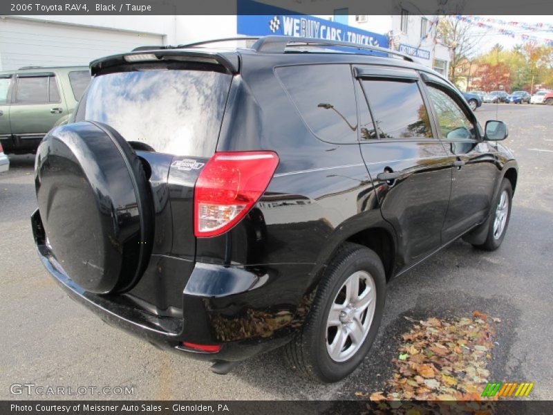 Black / Taupe 2006 Toyota RAV4