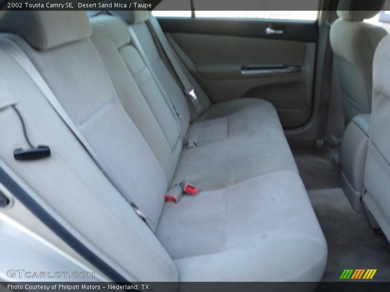 Desert Sand Mica / Taupe 2002 Toyota Camry SE