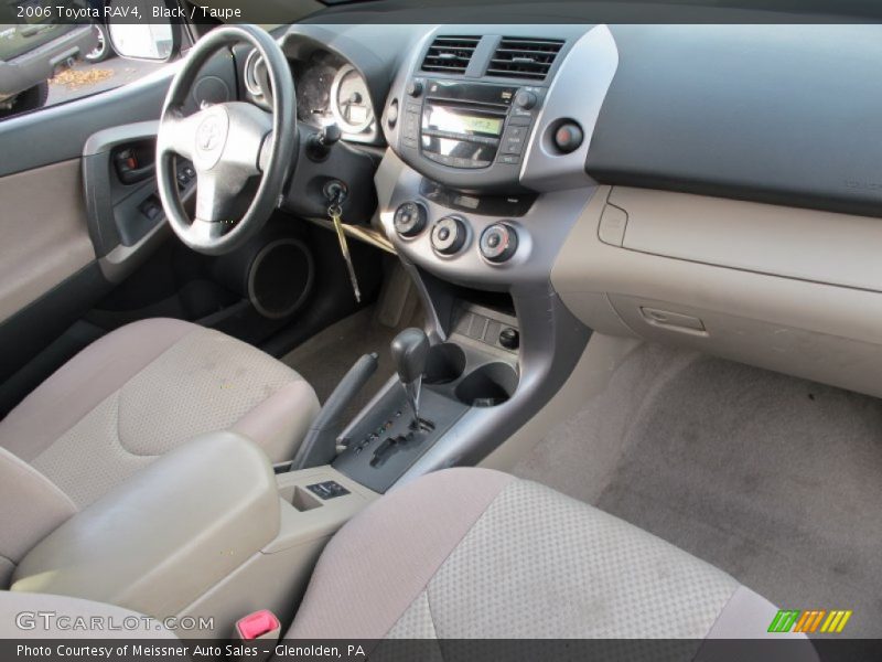 Black / Taupe 2006 Toyota RAV4