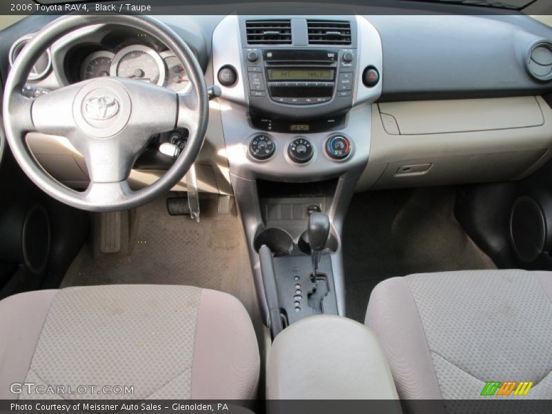 Black / Taupe 2006 Toyota RAV4