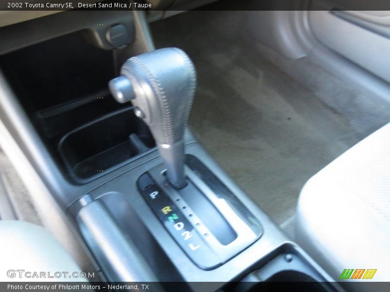 Desert Sand Mica / Taupe 2002 Toyota Camry SE