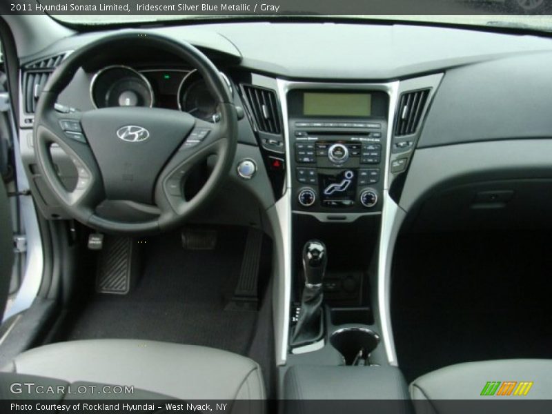 Iridescent Silver Blue Metallic / Gray 2011 Hyundai Sonata Limited