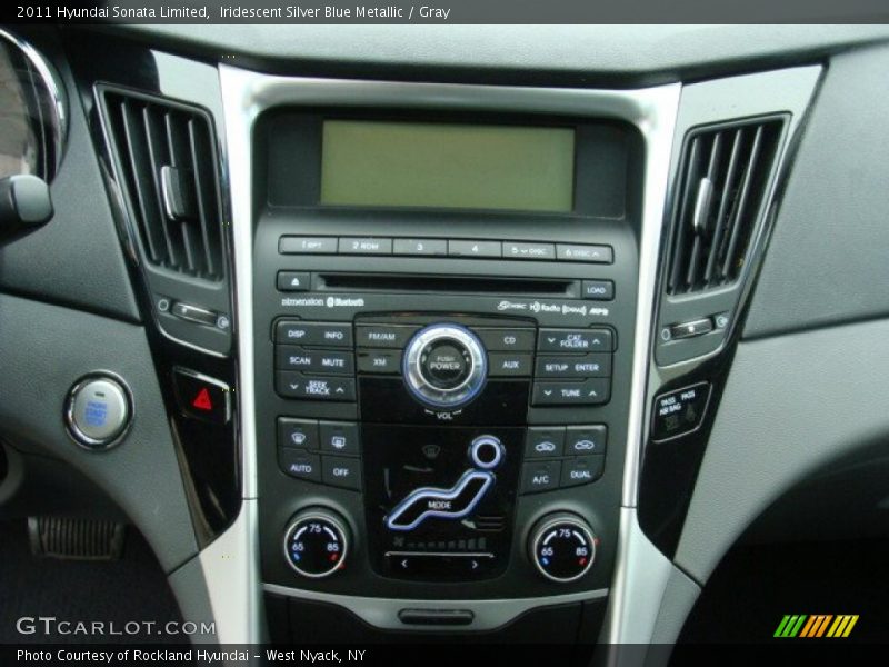 Iridescent Silver Blue Metallic / Gray 2011 Hyundai Sonata Limited