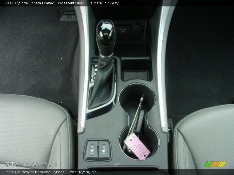 Iridescent Silver Blue Metallic / Gray 2011 Hyundai Sonata Limited
