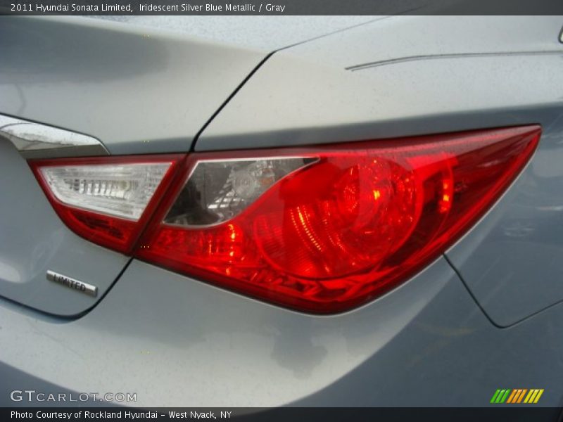 Iridescent Silver Blue Metallic / Gray 2011 Hyundai Sonata Limited