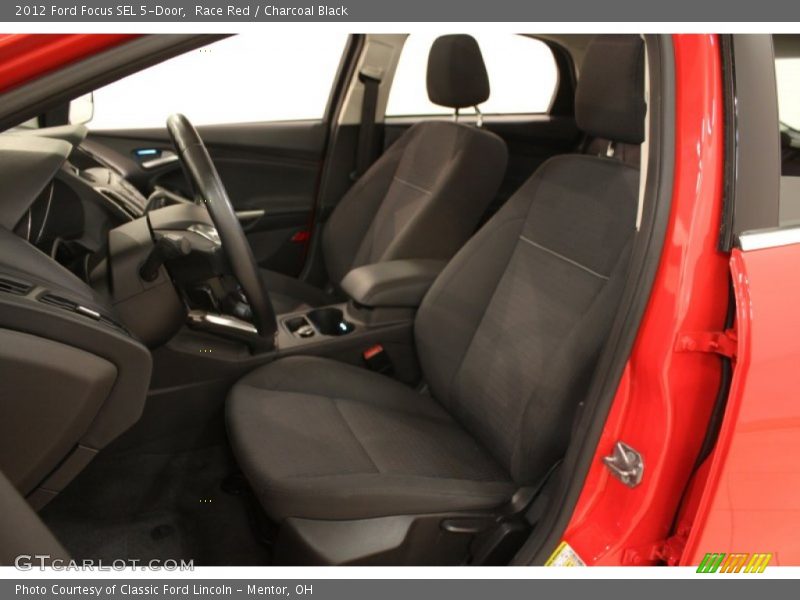 Race Red / Charcoal Black 2012 Ford Focus SEL 5-Door