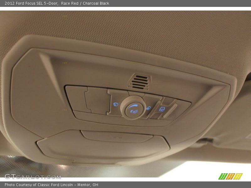 Race Red / Charcoal Black 2012 Ford Focus SEL 5-Door