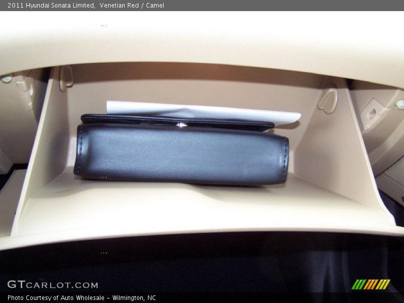 Venetian Red / Camel 2011 Hyundai Sonata Limited