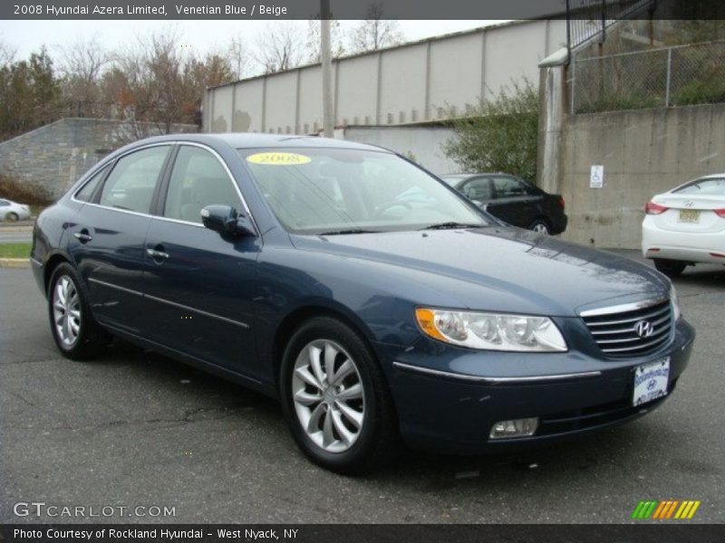 Venetian Blue / Beige 2008 Hyundai Azera Limited