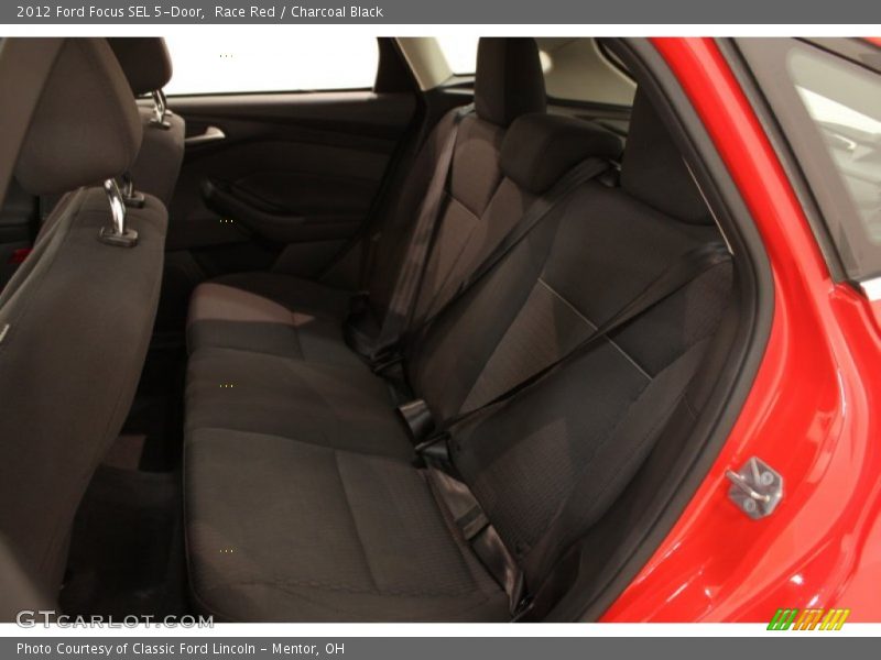 Race Red / Charcoal Black 2012 Ford Focus SEL 5-Door
