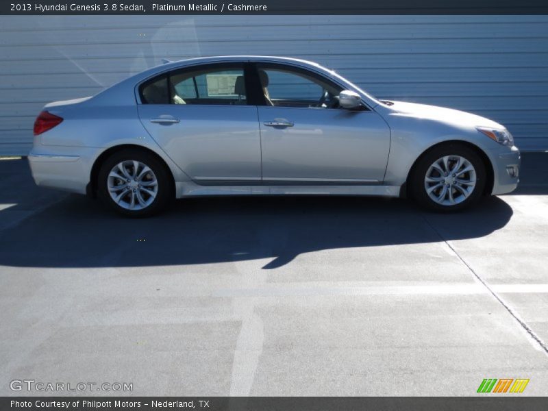 Platinum Metallic / Cashmere 2013 Hyundai Genesis 3.8 Sedan