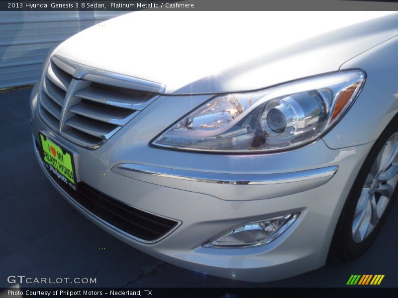 Platinum Metallic / Cashmere 2013 Hyundai Genesis 3.8 Sedan