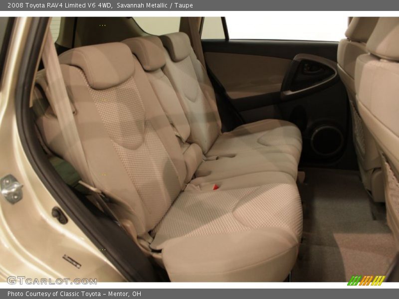 Savannah Metallic / Taupe 2008 Toyota RAV4 Limited V6 4WD
