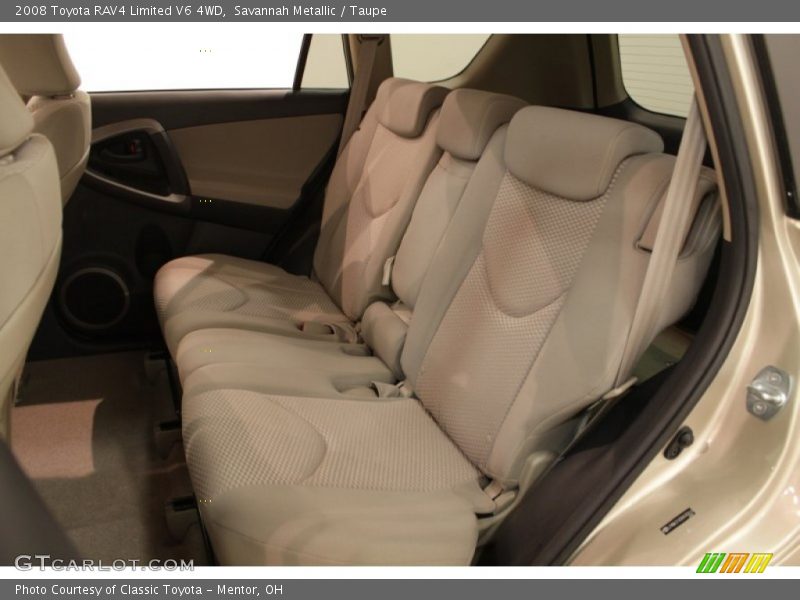 Savannah Metallic / Taupe 2008 Toyota RAV4 Limited V6 4WD