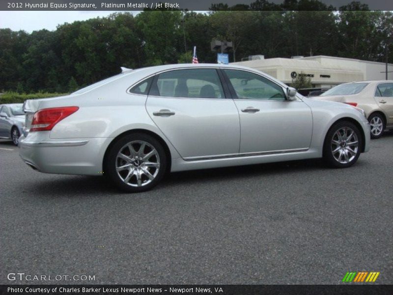 Platinum Metallic / Jet Black 2012 Hyundai Equus Signature