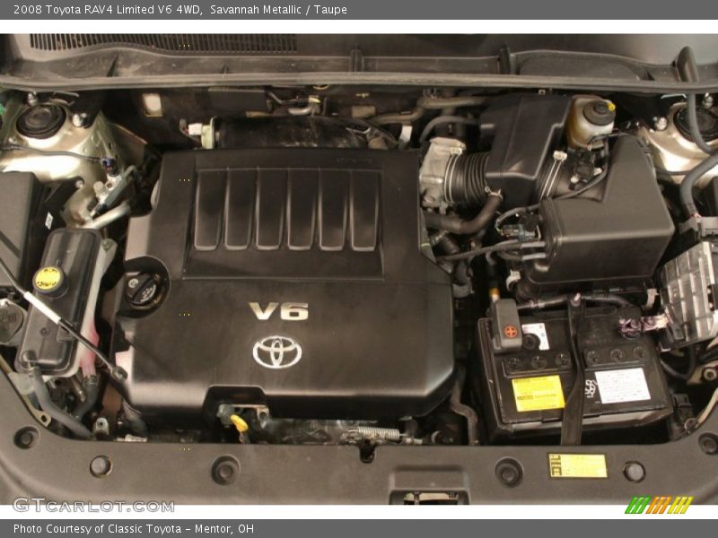 Savannah Metallic / Taupe 2008 Toyota RAV4 Limited V6 4WD