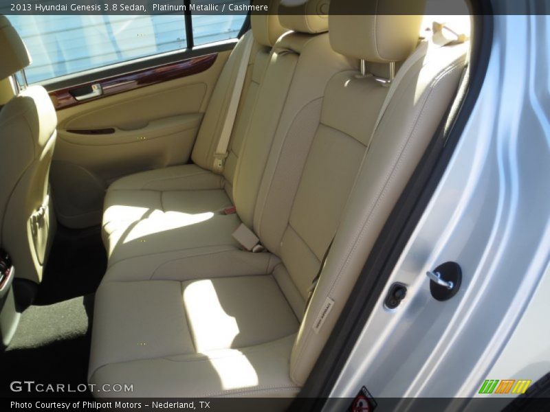 Platinum Metallic / Cashmere 2013 Hyundai Genesis 3.8 Sedan