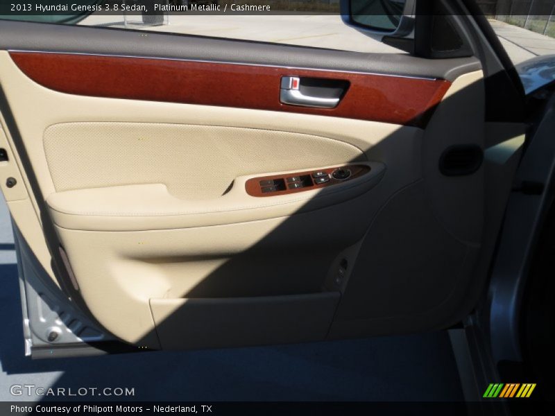 Platinum Metallic / Cashmere 2013 Hyundai Genesis 3.8 Sedan