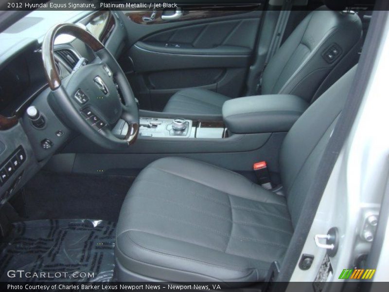  2012 Equus Signature Jet Black Interior