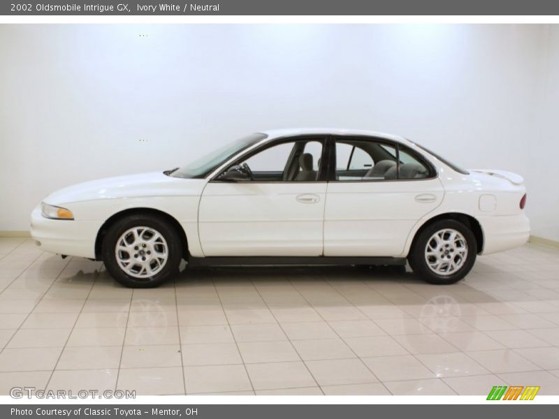 Ivory White / Neutral 2002 Oldsmobile Intrigue GX