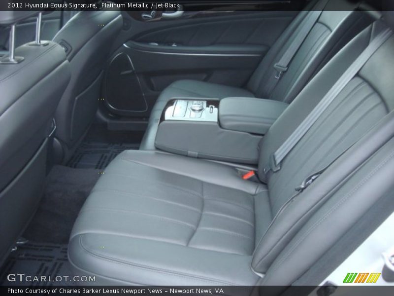 Platinum Metallic / Jet Black 2012 Hyundai Equus Signature