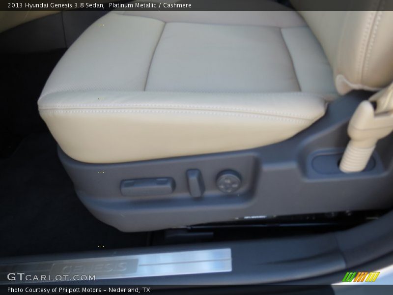 Platinum Metallic / Cashmere 2013 Hyundai Genesis 3.8 Sedan