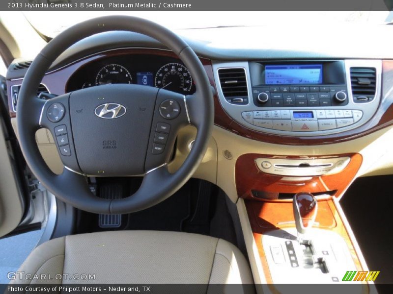 Platinum Metallic / Cashmere 2013 Hyundai Genesis 3.8 Sedan