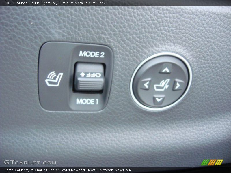 Controls of 2012 Equus Signature