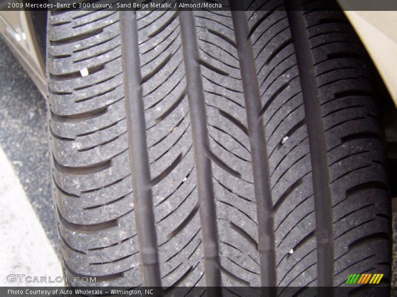 Sand Beige Metallic / Almond/Mocha 2009 Mercedes-Benz C 300 Luxury