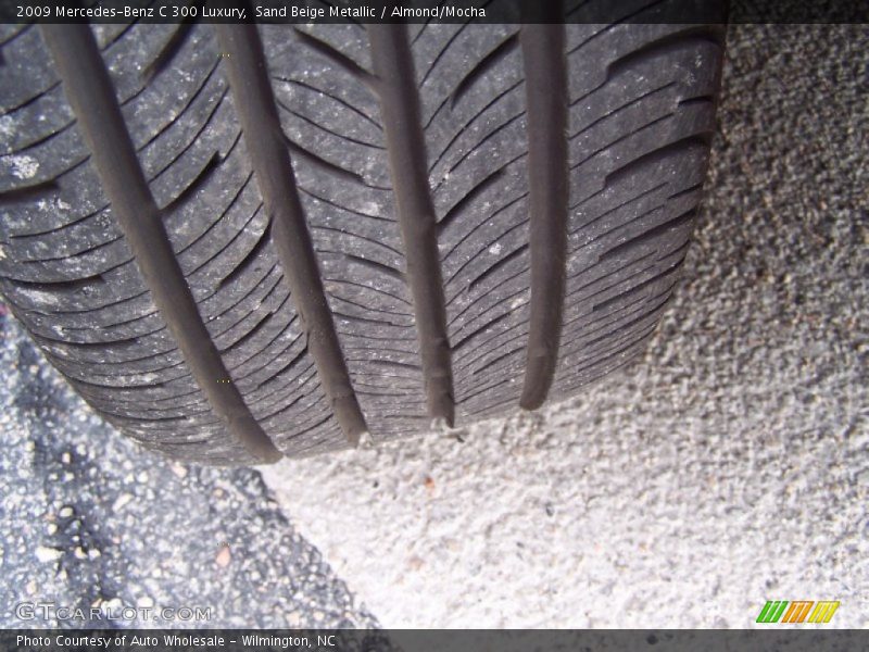 Sand Beige Metallic / Almond/Mocha 2009 Mercedes-Benz C 300 Luxury