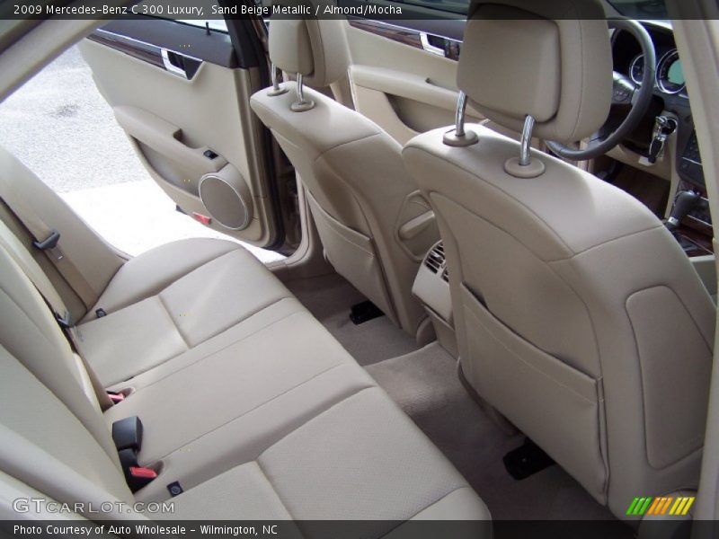 Sand Beige Metallic / Almond/Mocha 2009 Mercedes-Benz C 300 Luxury